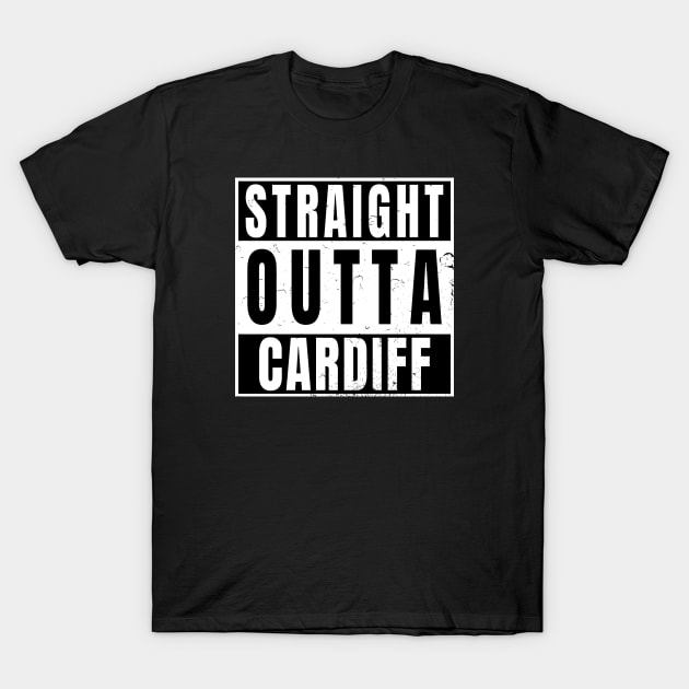 Straight Outta Cardiff T-Shirt by Randomart